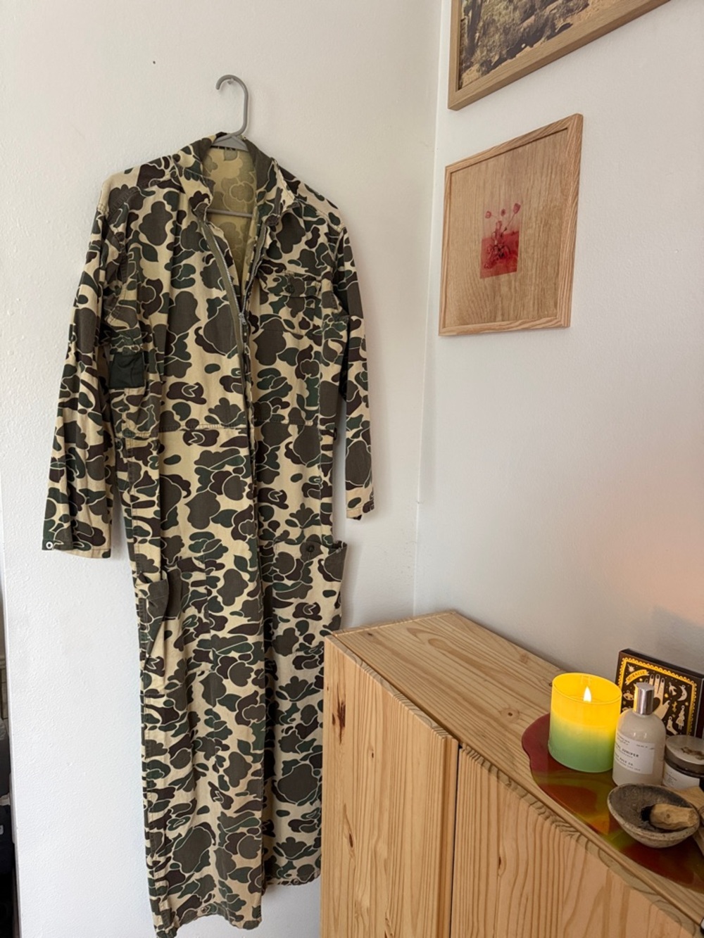 VINTAGE FROG SKIN CAMO COVERALLS